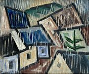 Landschaft im Regen (1928)