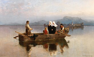 „Ave Maria“ (Chiemsee mit Fraueninsel im Hintergrund)