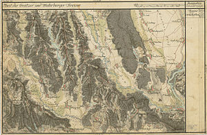 Der Norden von Wettmannstätten ca. 1790