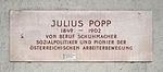 Julius Popp - Gedenktafel