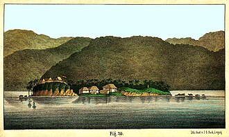 Sumatra. Insel Pontjang kitjil in der Tapanuli–Bai.