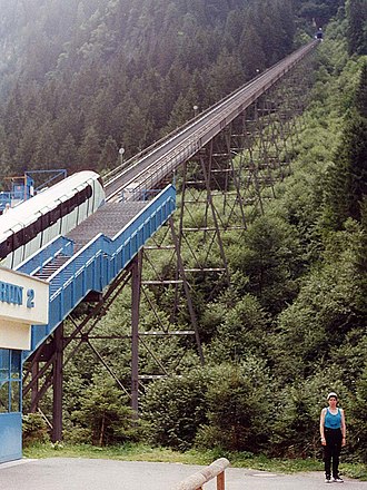 Der Unglückszug wenige Wochen vor der Katastrophe