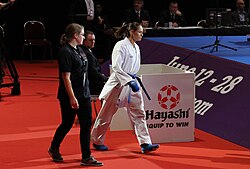 Bei der WM in Bremen (2014)