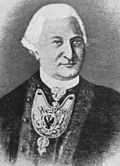 Regimentschef Karl Friedrich von Wolffersdorff 1763–1781 in der Offiziersuniform