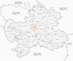 Lage von Gradnitz in Zwettl