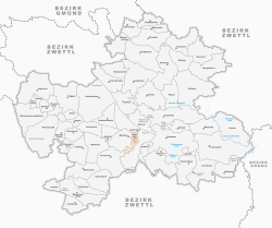 Lage von Koppenzeil in Zwettl