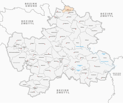 Lage von Niederglobnitz in Zwettl