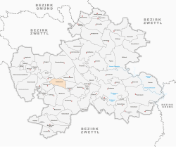 Lage von Schickenhof in Zwettl