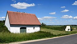 Reikersdorf, Sachsendorfer Straße in Reikersdorf (Maissau)