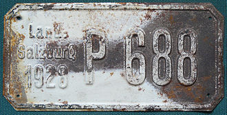 Historische KfzKennzeichen (Österreich) AustriaWiki im AustriaForum