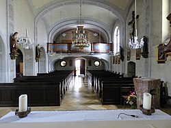 Langhaus zur Orgel