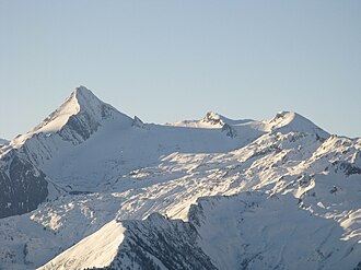 Das Kitzsteinhorn, gesehen von der Schmittenhöhe