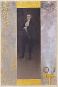 Klimt: Der Hofschauspieler Josef Lewinsky als Carlos in Clavigo (1895)