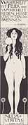 Klimt: Nuda Veritas, Illustration für die Zeitschrift Ver Sacrum, März 1898