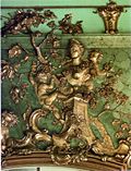 Schloss Charlottenburg, Goldene Galerie. Detail