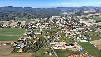 Südostansicht von Kobersdorf