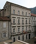 In diesem Gebäude in Kotor fand das Standgerichtsverfahren statt.