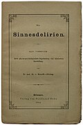 Die Sinnesdelirien, 1864