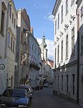 Ortsdurchfahrt durch Krems-Stein
