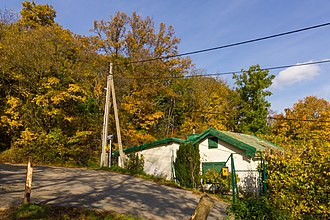 Die Kreuzung der Josef-Bindtner-Gasse und der Ladenburghöhe.