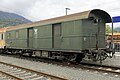 Zweiachsiger Spanten-Bahnpostwagen