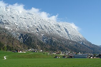 Unterlangkampfen von Südwesten mit dem Pendling