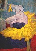 Henri de Toulouse-Lautrec: La clownesse Cha-U-Kao  1895Musée d’Orsay