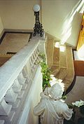 Aus Kaiserstein gefertigte Stiege im ehemaligen Palais Kaunitz