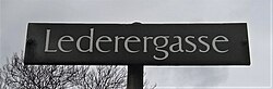 Lederergasse