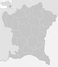 Lage der Gemeinde Bezirk Südoststeiermark im Bezirk Südoststeiermark (anklickbare Karte)
