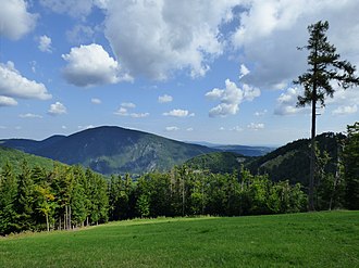 Vordere Mandling von Waldegg aus gesehen