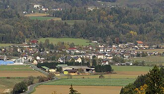 Hauptort Liebenfels, von Süden