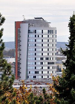 Ansicht vom Balzarek­rondeau, 2010