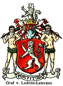 Wappen der Grafen von Lodron-Laterano