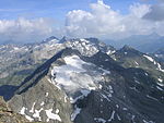 Luckenkogel und Äußerer Knappentröger vom Muntanitz gesehen