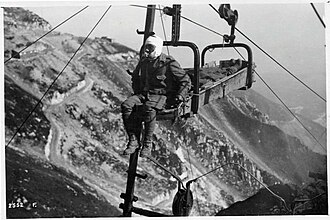 Abtransport italienischer Verwundeter (September 1918)