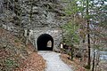 Mühlwehrsteintunnel an der alten Trasse zwischen Obertraun und Bad Aussee