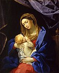 Madonna und Kind, ca. 1628–30, Öl auf Leinwand, 91,4 × 114,3 cm, North Carolina Museum of Art