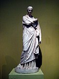 Kleine Herkulanerin (Marmorkopie des Dresdener Originals im Moskauer Puschkin-Museum)