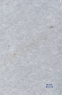 Gummerner Marmor, weiße Varietät