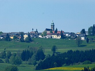 Pfarrkirchen von Nordosten