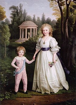 Marie Thérèse Charlotte und Louis Charles de Bourbon