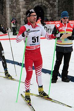 Stockinger beim Weltcup in Québec 2012