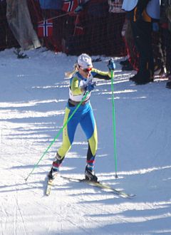 Maryna Anzybor bei der WM 2011