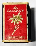 Eine der häufigsten Zündholzpackungen der SOLO ab den 1950er-Jahren