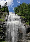 Der Melnikfall, ~300 m Fallhöhe