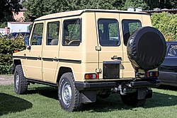 G-Klasse W 460, Heckansicht, 5-Türer