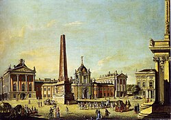 Stadtschloss Potsdam mit Fortunaportal und Obelisk