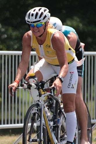 Michaela Rudolf beim Ironman Austria, 2012
