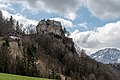 Steilwände zur Talseite